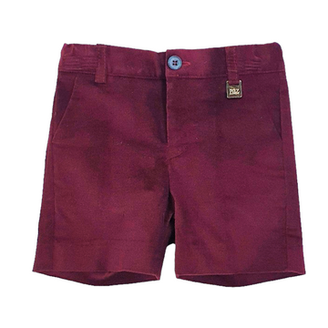 Pantalone corto in velluto raso Paz Rodriguez