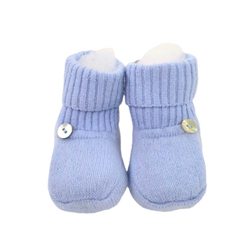 Scarpine neonato misto cashmere