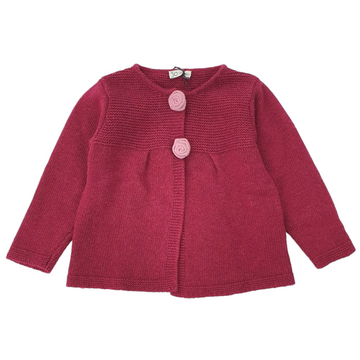 Cardigan coreana con roselline Jo Milano