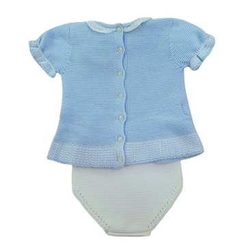 Completo neonati "Princess" in filo cotone