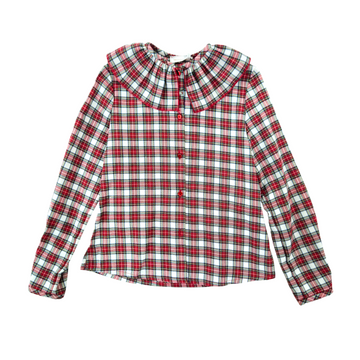 Camicia Elisabetta tartan Monnalisa