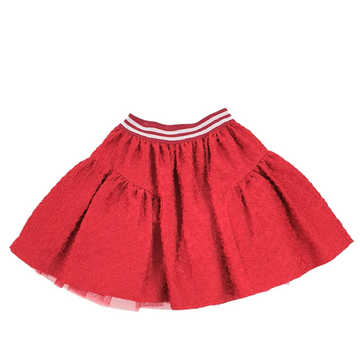 Gonna in matelassè lurex Monnalisa