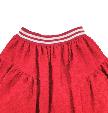 Gonna in matelassè lurex Monnalisa