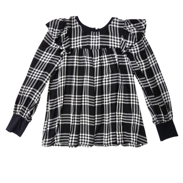 Camicia Bambina in check