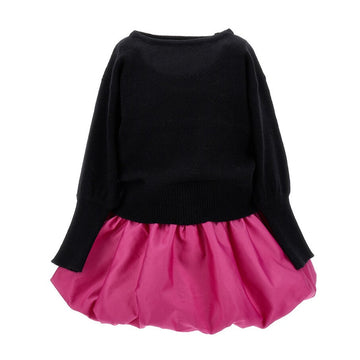 Abito duchesse con pull Monnalisa