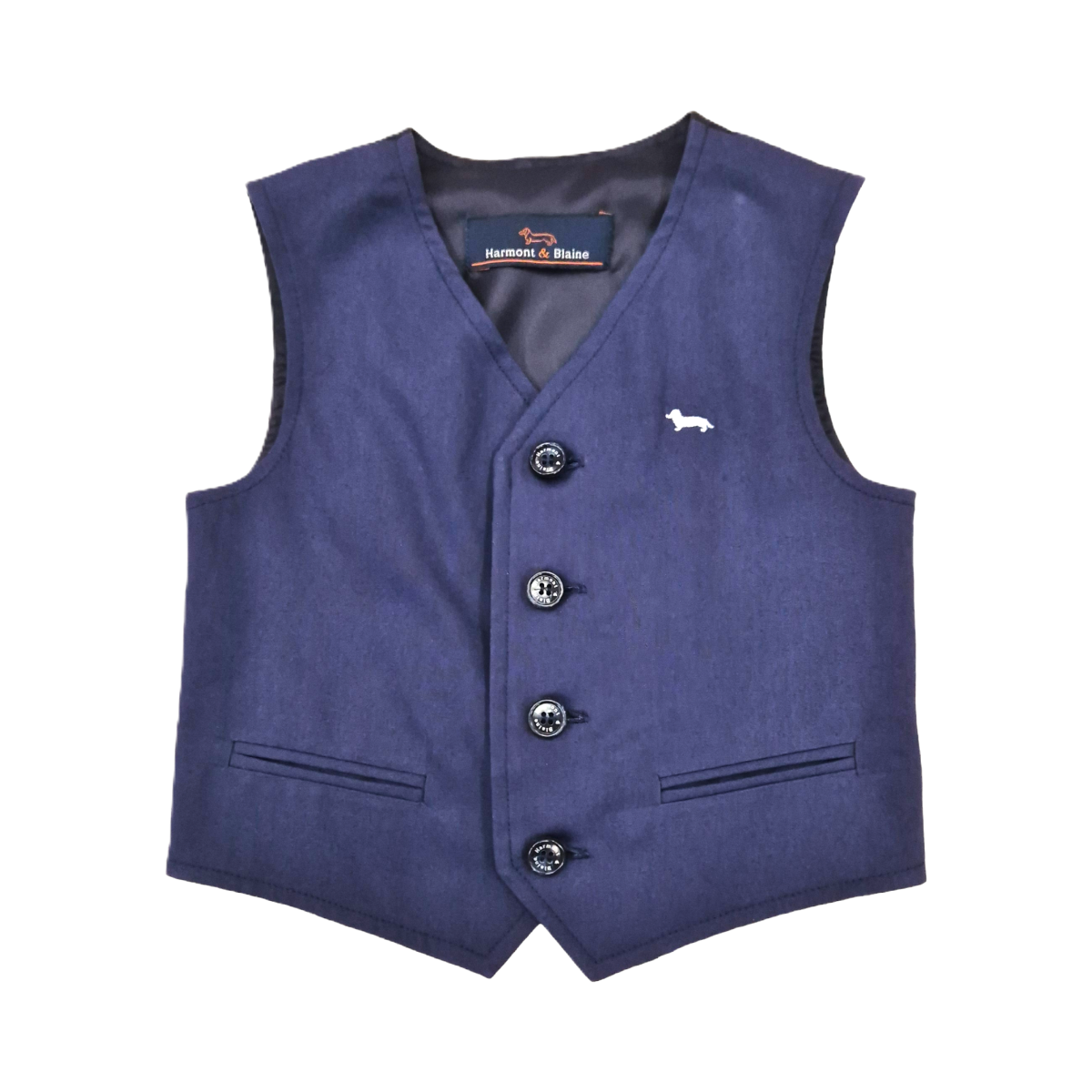 Gilet bimbo in cotone classic Harmont Blaine - Main Image