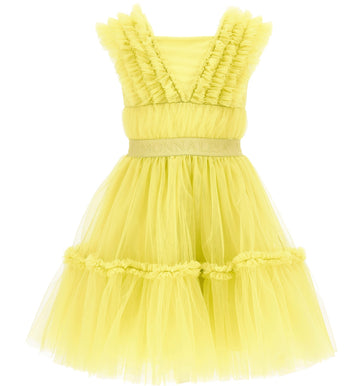 Abito Party Time tulle Monnalisa