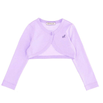 Cardigan scaldacuore rasato crepe Monnalisa