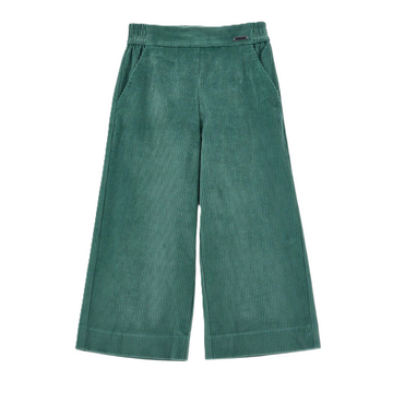 Pantaloni Bimba a coste in velluto di cotone