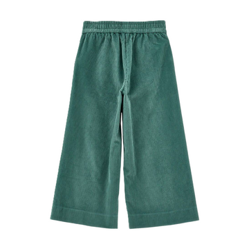 Pantaloni Bimba a coste in velluto di cotone