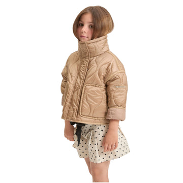 Trapuntino Bambina con collo alto