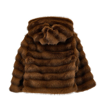 Pelliccia Peluche Bambina Hoodie