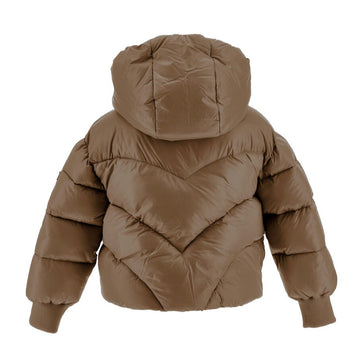Piumino Bimba Bomber con cappuccio