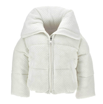 Piumino corto Goffrato Monnalisa