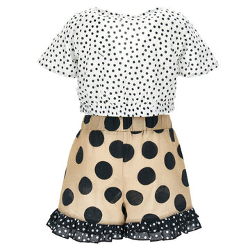 Copricostume completo mare mussola pois