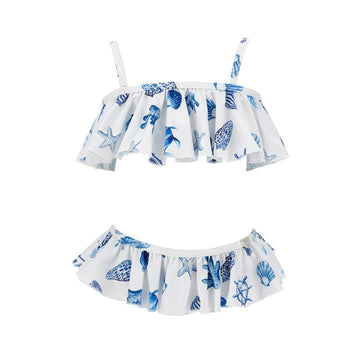 Costume due pezzi stretch marine