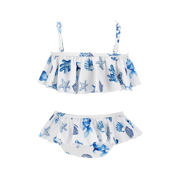 Costume due pezzi stretch marine