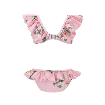 Costume due pezzi fiorellini
