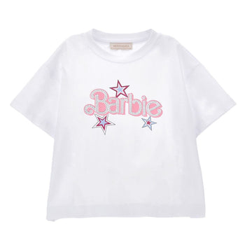 T-shirt stampa logo Barbie