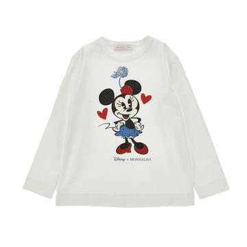 T-shirt Bimba Minnie con strass