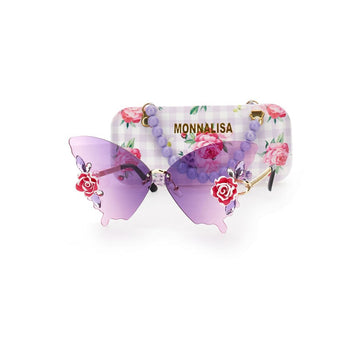 Occhiali da sole farfalla Bambina