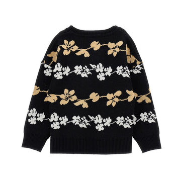 Pull jacquard bicolore Monnalisa