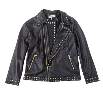 Giubbino chiodo Bimba in ecopelle