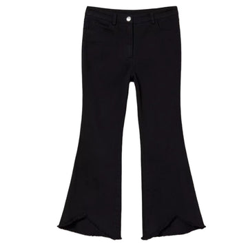 Pantaloni flare in bull Twinset