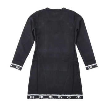 Abito Bambina Oval T con bottoni