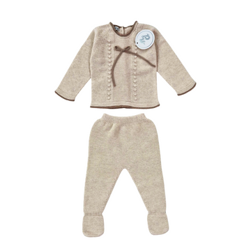 Completo neonato in filo cotone Bollos