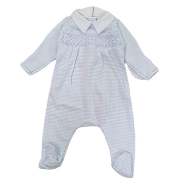 Tutina cotone punto smok Magnolia