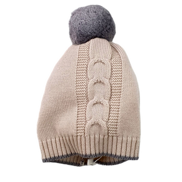 Cappellino lana pon pon Primodi Bebè