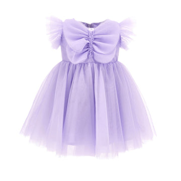 Abito maxi farfalla tulle mano seta