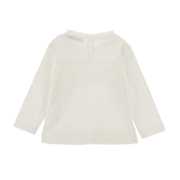T-Shirt Jersey Bambina Fiocco Strass
