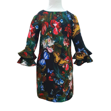 Abito neoprene frou frou Monnalisa