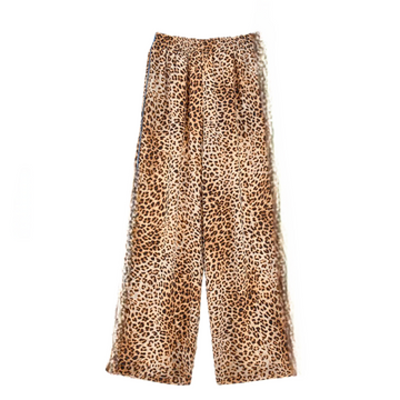 Pantalone bambina fluido in raso Monnalisa