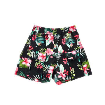Shorts cargo cady stampa jungle Monnalisa