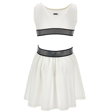 Abito Cut Out punto Milano tecnico Monnalisa