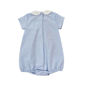 Pagliaccetto neonato misto cotone quadratini