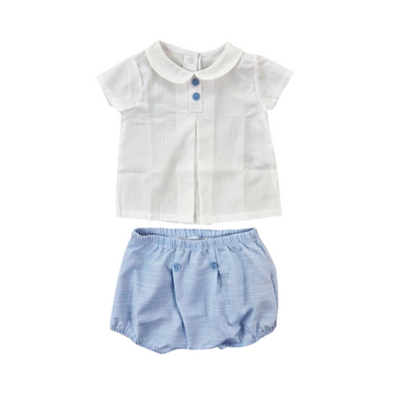 Completo camicia e culotte cotone