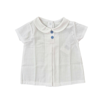Camicia neonato in cotone