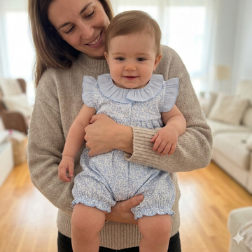 Pagliaccetto neonati Liberty provenzale