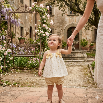 Vestito con mutandina in cotone