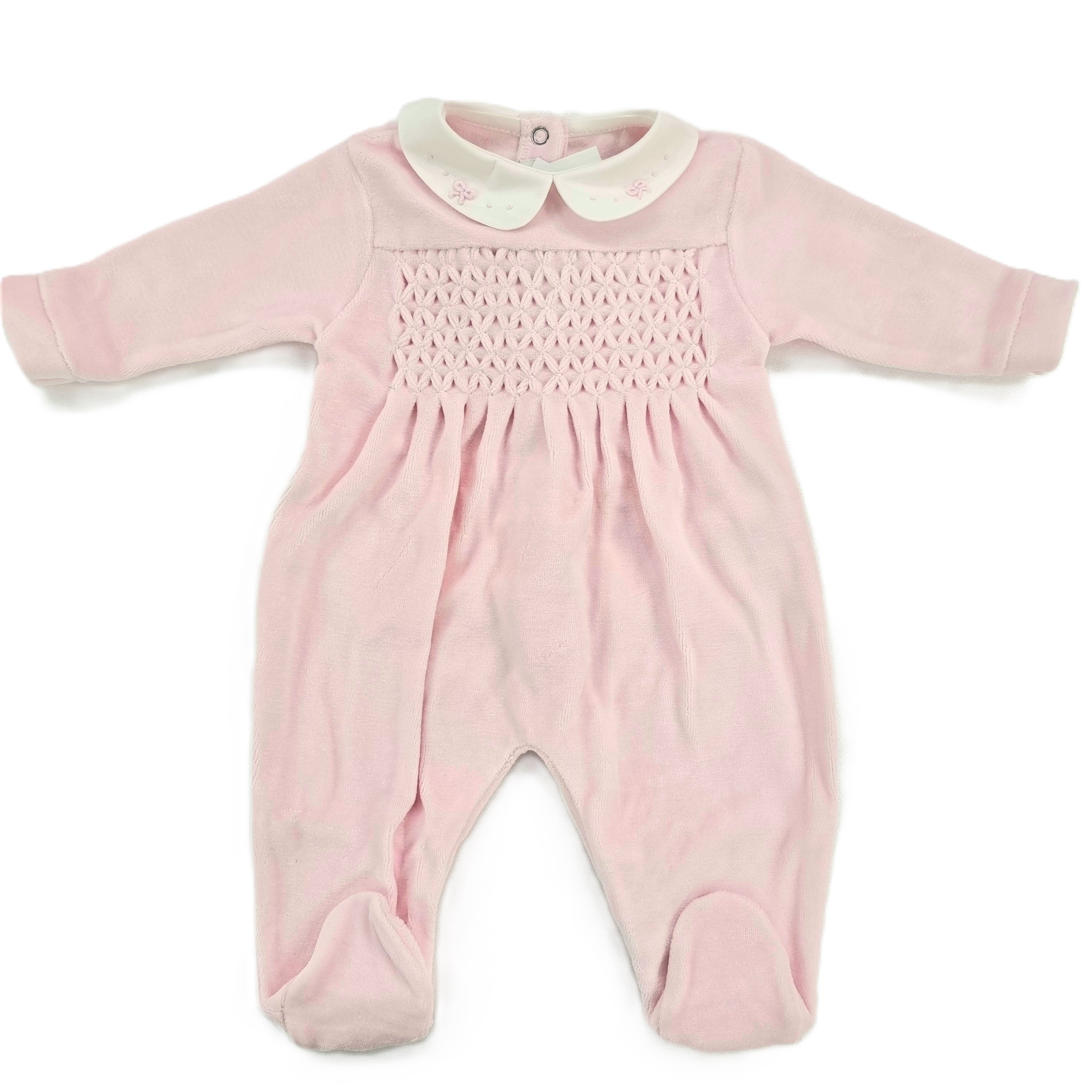 Ciniglia Tutina Neonata Monnalisa Ciniglia Tutine Monnalisa