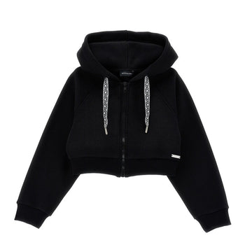 Felpa Bambina con cappuccio e zip