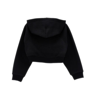 Felpa Bambina con cappuccio e zip