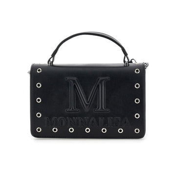 Borsa bimba borchie tessuto spalmato