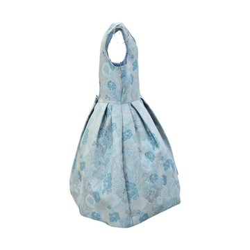 Abito cerimonia broccato floreale