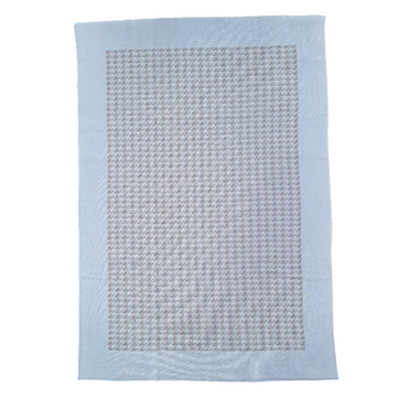 Copertina lana jacquard uscita clinica