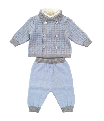 Completo lana 3 pezzi bimbo uscita clinica
